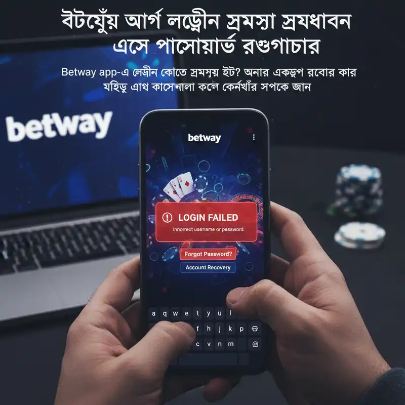 betway app লগইন সমস্যা সমাধান গাইড